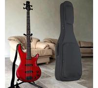 Custodia per chitarra elettrica con tracolla regolabile e imbottita