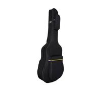 Custodia per chitarra leggera, protettiva, regalo di compleanno, con tasche frontali, colore caffè, 107 x 41,5 cm, Nero, 107 x 41,5 cm, 107x41.5cm, come descrizione