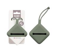 Custodia per ciucci BIBS con cordino, per tenere i succhietti, spazio per 3 tettarelle, sicura al 100% per uso alimentare, senza BPA. Pine