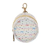 Custodia per ciuccio con coniglietto a righe stelle e coniglietto con cerniera e clip portachiavi, custodia per piccoli oggetti contenedor para chupones de Bebes