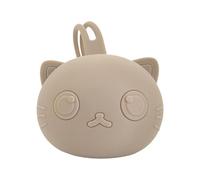 Custodia per ciuccio - Scatola portaoggetti per ciuccio | Jollein Scatola per ciucci | Scatola da viaggio per ciucci in silicone | Graziosa custodia per ciucci a di gatto per borse per pannolini