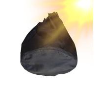 Custodia per cofano per tosaerba - 31 x 40 cm, tessuto Oxford 600D robusto, scudo da taglio, nero | protezione antipolvere universale per diserbante con borsa portaoggetti | protectionDurable Con