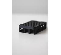 Custodia per computer a circuito singolo - Compatibile con Pi 4 / Pi 5 - Custodia a basso profilo stampata 3D e HAT PoE (Pi 4 case)