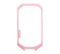 Custodia per computer da bicicletta, 11,7 x 6,3 cm, copertura protettiva semi-avvolta per assorbire gli urti, in plastica PP, accessorio per ciclismo (rosa)