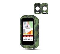 Custodia per computer da bicicletta Garmin Edge 850, custodia in silicone toergy, copertura con fori precisi, antiurto, impermeabile, comodo al tatto, verde mimetico
