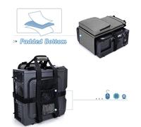 Custodia per Computer Desktop con Cintura e Tasche per Tastiera, Cavo, Cuffie per il Trasporto