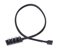 Custodia per Computer Hub Ventola One Point Four Pwm Pacchetto HUB Ventola Rete nel Nylon 4Pin Controllo Della Temperatura One Drag Four 40 Cm