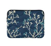 Custodia per computer portatile 13-14 Pollice Concise Computer Bag Branch Blu Stile Minimalista per Lavoro Viaggi funda para