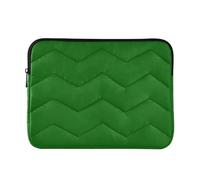 Custodia per computer portatile 13-14 pollici conciso borsa per computer verde scuro tinta unita pura pianura per lavoro viaggi von holzhausen