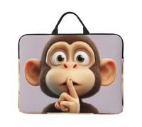 Custodia per computer portatile 14 pollici antiurto Custodia protettiva per notebook La scimmia silenziosa Borsa per computer portatile Borsa per computer portatile