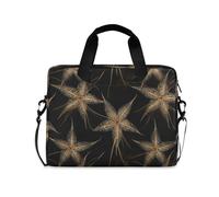 Custodia per computer portatile 15-16 pollici concise custodie per computer portatili Sea Mantis Star nero oro borsa da viaggio borsa per viaggi di lavoro