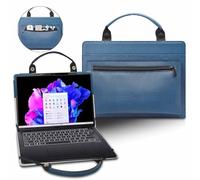 Custodia per computer portatile Acer Chromebook Plus Enterprise 515 CBE595-2 CBE595-2T CBE595-2T-752Y CBE595-2T-538C con borsa portatile con manico, blu