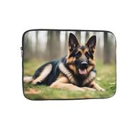 Custodia per Computer Portatile Animal Cute Dog Prints Borsa per Laptop Comfyable Resistente Custodia per Laptop, per Office, Travel, Notebook, 15In