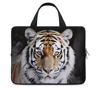 Custodia per computer portatile, antiurto, borsa per il trasporto di un computer tigre, leggera, custodia per notebook da viaggio, borsa da viaggio per lavoro da 17 pollici, una tigre, 17 pollici
