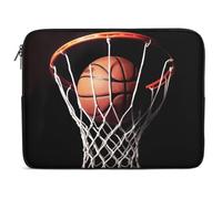 Custodia per Computer Portatile Basketball Sleeve per Laptop Comfyable Antiurto Custodia Notebook, per Computer, Notebook, Travel, 15In