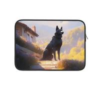 Custodia per Computer Portatile Belgian Shepherd Dog Print Custodia Protettiva per Laptop Resistente Comfyable Custodia per Laptop 15In, per Computer Portatile, Notebook