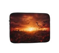 Custodia per Computer Portatile Birds in The Dark Borsa da Trasporto Multicolore Comfyable Custodia per Laptop, per Computer, Notebook, Travel, 15In