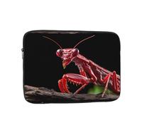 Custodia per Computer Portatile Blade Red Praying Mantis Sleeve per Laptop Multicolore Impermeabile Custodia per Laptop, per Office, Notebook, Computer, 15In
