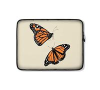 Custodia per Computer Portatile Butterflies Monarch Sleeve per Laptop Resistente Antiurto Portatile Borsa 15In, per Notebook, Laptop