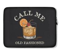Custodia per Computer Portatile Call Me Old Fashioned Cocktail Borsa Porta Multicolore Comfyable Portatile Borsa 15In, per Laptop, Notebook