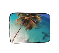 Custodia per Computer Portatile Caribbean Islands Prints Borsa da Trasporto Resistente Antiurto Custodia per Laptop, per Computer, Notebook, Travel, 15In