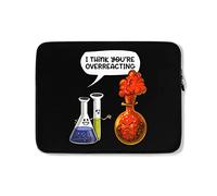 Custodia per Computer Portatile Chemistry Science Overreacting Funny Portatile Borsa Resistente Antiurto Custodia per Laptop 15In, per Laptop, Notebook