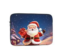 Custodia per computer portatile con Babbo Natale per computer portatile da 17 pollici custodia protettiva per notebook
