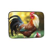 Custodia per computer portatile con bellissimo gallo gallina borsa per computer portatile da 10 pollici copertura per notebook