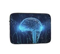Custodia per computer portatile con intelligenza artificiale cervello borsa per computer portatile custodia per notebook da 12 pollici