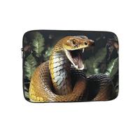Custodia per computer portatile con serpente cobra borsa per computer portatile da 10 pollici custodia protettiva per notebook