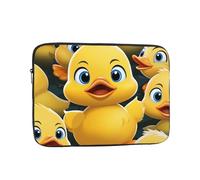 Custodia per computer portatile con simpatico anatra animale borsa per computer portatile custodia per computer da 17 pollici custodia protettiva per notebook