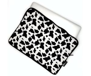 Custodia per computer portatile con stampa mucca da 13 a 15 pollici/custodia in neoprene resistente all'acqua per notebook e tablet, borsa per il trasporto, per HP/Dell/Lenovo/Asus/Acer/Apple