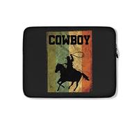 Custodia per Computer Portatile Cowboy Vintage Retro Custodia Notebook Impermeabile Antiurto Sleeve per Laptop 15In, per Laptop, Notebook