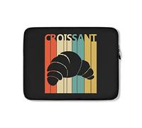 Custodia per Computer Portatile Croissant Retro Custodia Notebook Resistente Antiurto Borsa per Laptop 15In, per Computer Portatile, Notebook