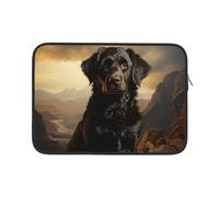 Custodia per Computer Portatile Curly Coated Retriever Print Borsa per Laptop Multicolore Impermeabile Portatile Borsa 15In, per Laptop, Notebook