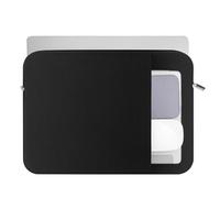 Custodia per computer portatile - Custodia protettiva per computer portatile da 33,78 cm | Custodia protettiva per laptop con tasca laterale | Supporto per computer portatile grande