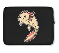 Custodia per Computer Portatile Cute Axolotl Costume Amphibian Sleeve per Laptop Multicolore Impermeabile Custodia Notebook 15In, per Notebook, Laptop