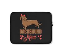 Custodia per Computer Portatile Cute Dachshund Dog Borsa da Trasporto Multicolore Impermeabile Custodia per Laptop 15In, per Computer Portatile, Laptop