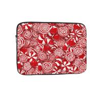 Custodia per computer portatile da 10 pollici Custodia per il trasporto del computer antiurto Copertura protettiva Candy Canes Custodia per laptop Custodia sottile