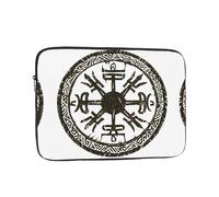 Custodia per computer portatile da 12 pollici, con simbolo della spada, custodia per computer portatile per pendolari e affari