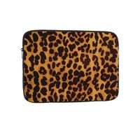 Custodia per computer portatile da 13 pollici, impermeabile, resistente agli urti, borsa per il trasporto di notebook con leopardo ghepardo