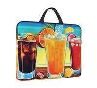 Custodia per computer portatile da 14 pollici antiurto borsa per computer Happy Hour Borsa per computer resistente all'acqua Custodia per il trasporto del computer