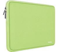 Custodia per computer portatile da 15,6 pollici, resistente in neoprene per notebook/tablet, borsa da trasporto compatibile per Asus Fujitsu HP Sony - (verde chiaro)
