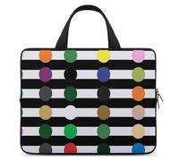 Custodia per computer portatile da 15", ultra sottile, leggera e impermeabile, in neoprene resistente, con cinghia da polso