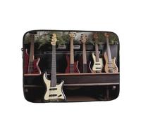 Custodia per computer portatile da 17 pollici, impermeabile, resistente agli urti, custodia da trasporto per chitarra e basso, strumenti musicali, borsa leggera per computer