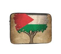 Custodia per computer portatile da 25,4 cm, graziosa borsa per computer portatile, borsa per studenti e affari (bandiera palestinese)