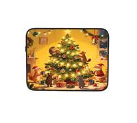 Custodia per computer portatile da 30,5 cm con animali dei cartoni animati, per computer portatile, tablet, valigetta per il trasporto