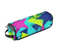 Custodia per computer portatile da 33 a 35,5 cm, con tappetino resistente al calore, con stelle colorate, organizer per strumenti per capelli