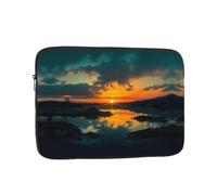 Custodia per computer portatile da donna con stampa tramonto alba sottile custodia per notebook custodia protettiva antiurto per notebook da 13 pollici