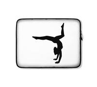Custodia per Computer Portatile Dance Gymnastic Ballet Women Girls Teens Custodia Notebook Impermeabile Multicolore Sleeve per Laptop 15In, per Computer Portatile, Notebook